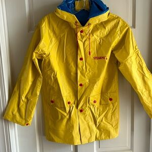 Stearns - yellow raincoat - size M(10-12)
